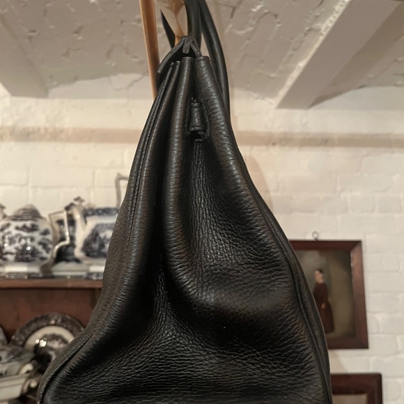 Older black Togo Birkin rep 35 palladium, some issues - Picture 3 of 9